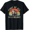Funny Possum Opossum First of All I'm A Delight T-Shirt