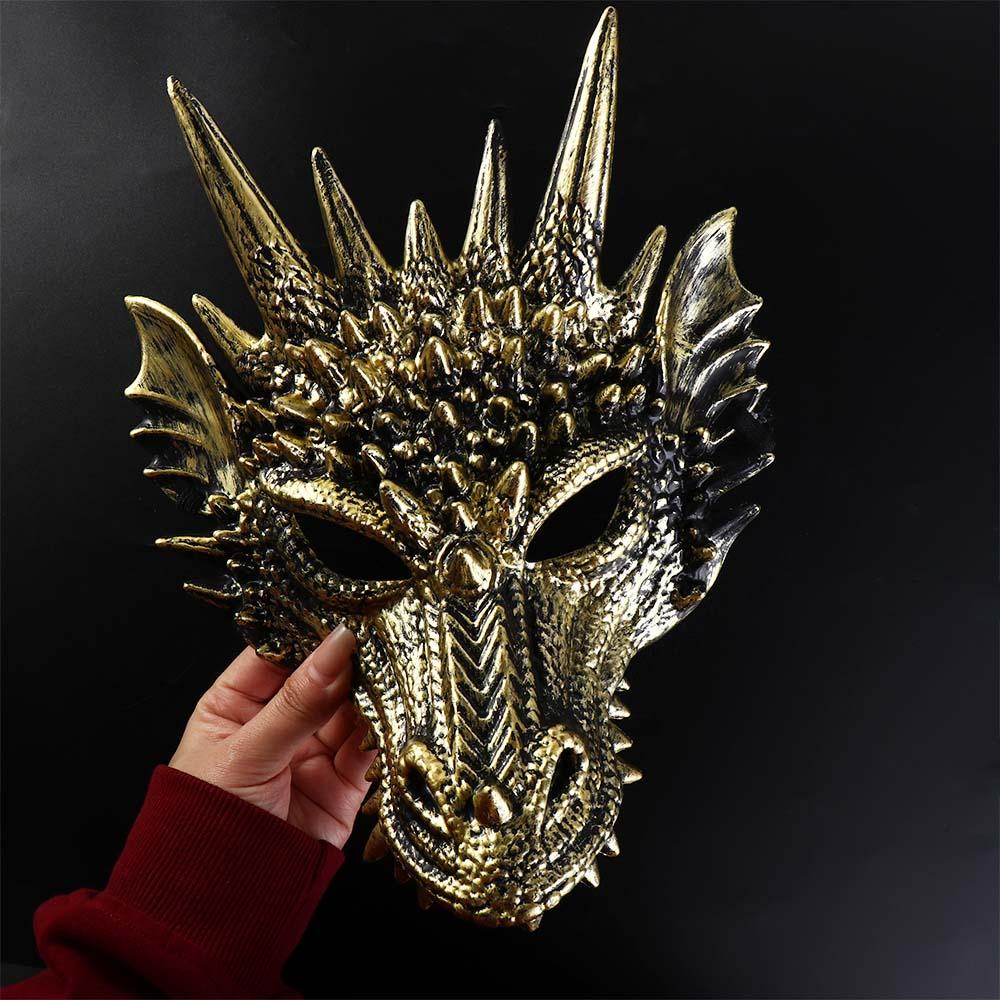 Festival New Year Decoration Party Accessories Anime Mask Dragon Mask Cosplay Prop Masquerade