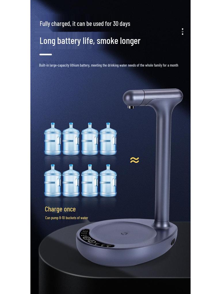 Electric Household Bottled Water Dispenser Pump: Fully Automatic Mineral Water Dispenser