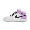 Air 1 Mid PreSchool 'Barely Grape' (Unisex) Barely Grape / Black / White / Rush Fuchsia Kids' Basketball Shoes DQ8424 501
