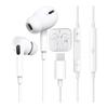 Type C Earphones Wired Type C [New Transparent Boxed Package Compatible with iPhone 17/16] Type C Wired Earphones with Microphone HiFi Call Capable