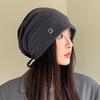 Autumn and Winter Hats, Women's Headgear, Big Head Circumference, Small Face, Cold Hat, Retro Versatile Stacking Hat