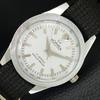 ÜBERHOLTE VINTAGE MANUELL AUFZUZIEHENDE SCHWEIZER HERRENUHR MIT WEISSEM ZIFFERBLATT a707162-1