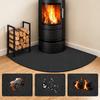 Fireplace Heat-Protection Mat 3-Layer Foldable Heat-Resistant with