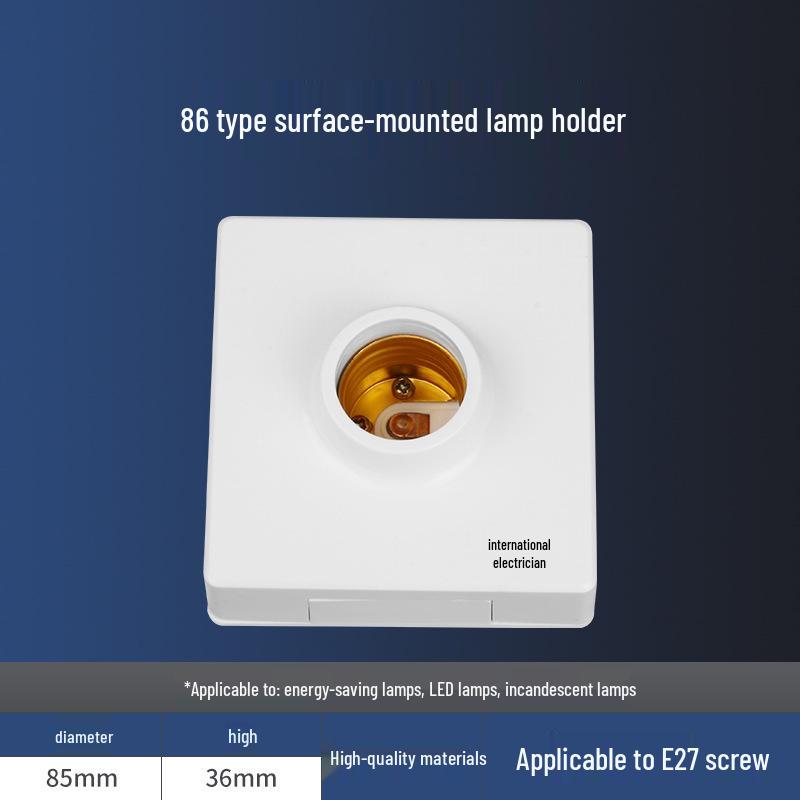 Dulie universală E27 cu filet cu pandantiv - Soclu cu suspensie compatibil LED