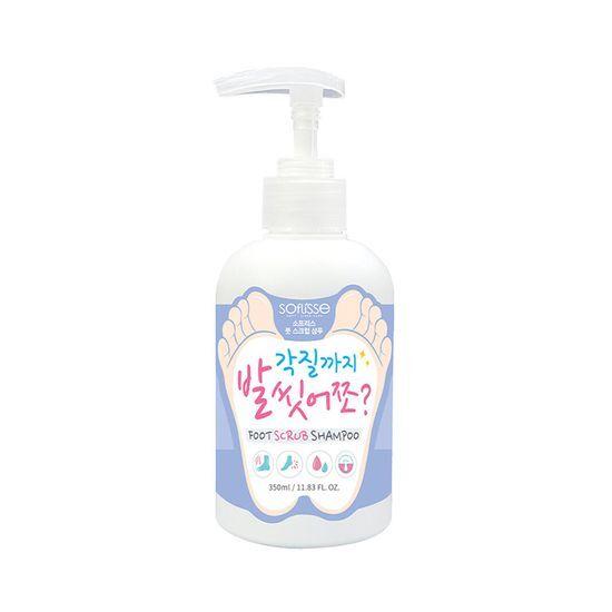Soflisse Foot Scrub Shampoo (Washes Even Dead Skin Cells from Your Feet)