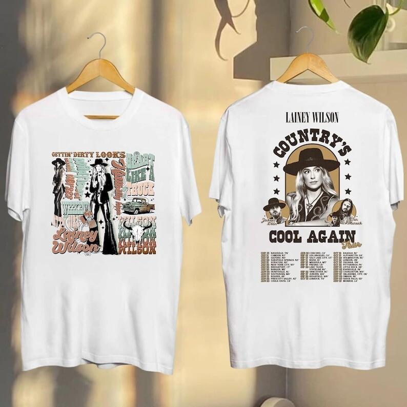 Wilson Lainey Again Cool 2024 Tour T- Shirt N0310_42 XXXXL