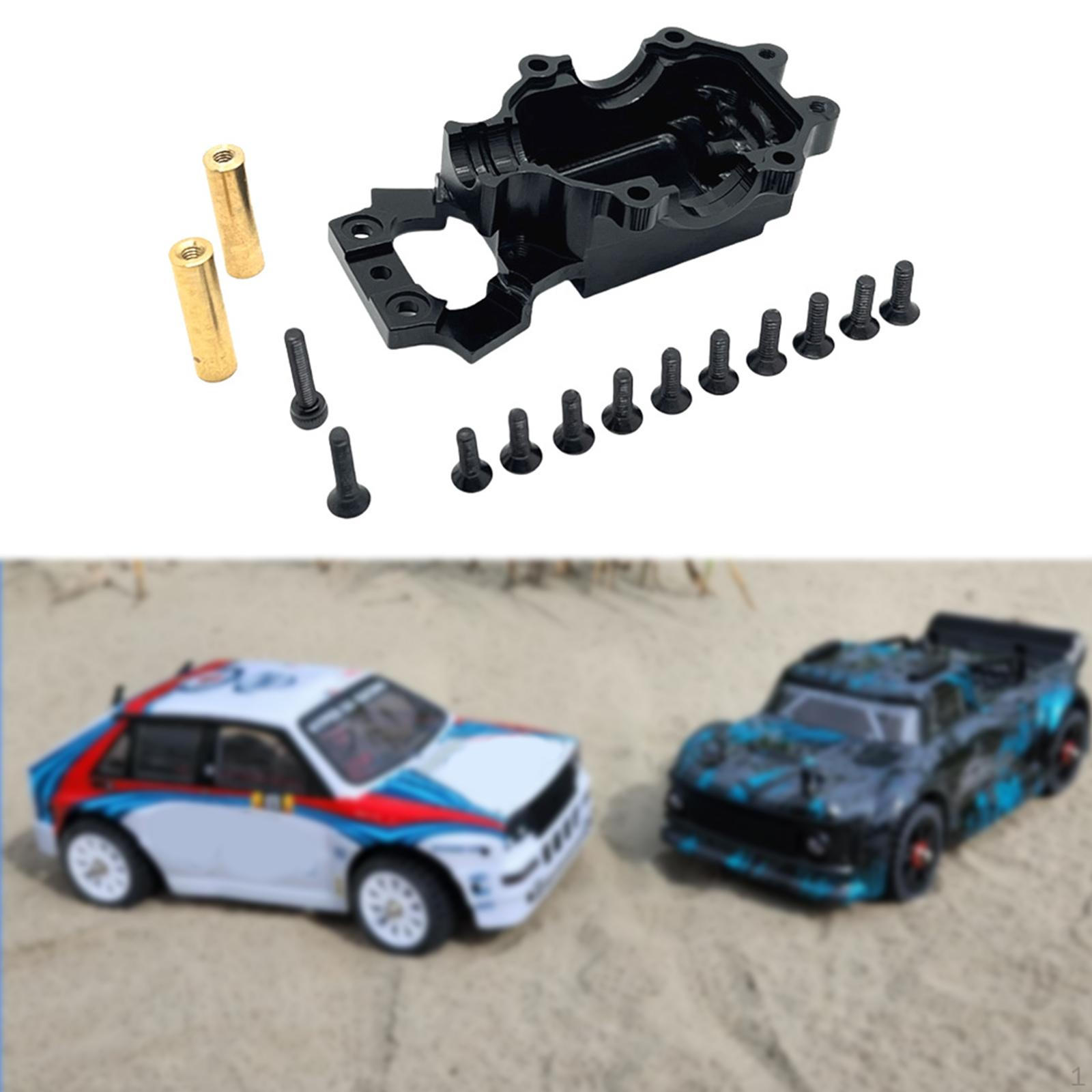 

1/14 Радіокерована Машина Передня Коробка Передач Нижня Кришка Алюміній Високопродуктивні Деталі Корпус Диференціала для чорний