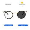 New Retro Brand Design Anti Blue Light Reading Glasses For Men And Women Fashion Korean Round Frame Presbyopic Glasses