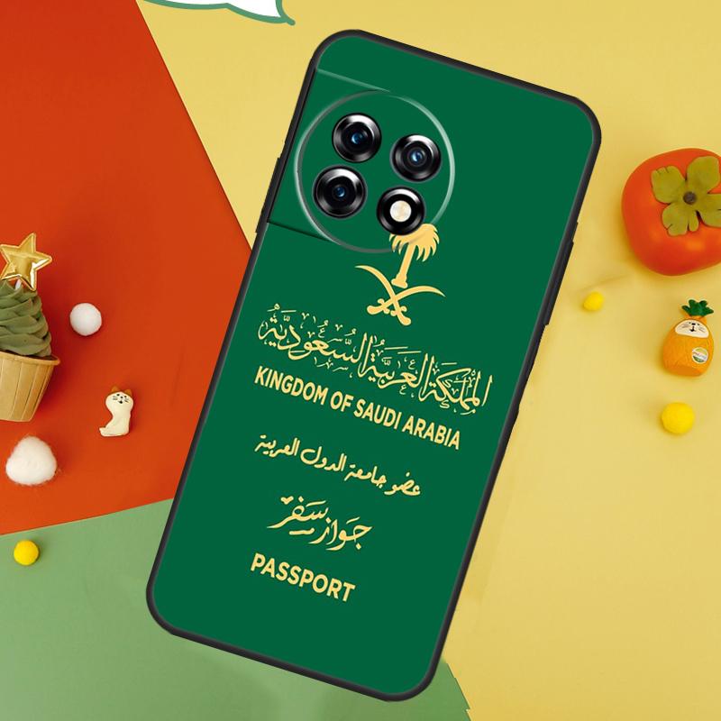 Kingdom of Saudi Arabia Flag Case For OnePlus 9 10 Pro 11 12 13 15 13T 13R 12R 10T 8T Nord 5 CE 2 3 4 Lite N20 N30 Cover