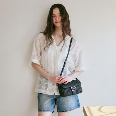 Lap Rattan Baguette Bag Ar7Ab441