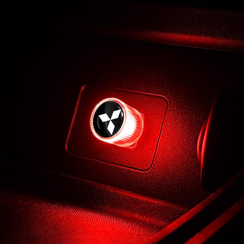 New USB LED Car Light Auto Interior Atmosphere Light For Mitsubishi ASX I200 Outlander Pajero Eclipse Lancer