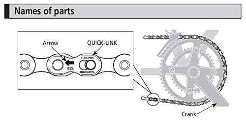 SHIMANO 11-Speed Chain Quick Link Connectors SM-CN900 (2 pairs)