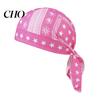 Turban Cap Cooling Hat Paisley Pattern Elastic Fit Adjustable Straps Retro Bandana Headscarf Breathable Sweat-Wicking Fabric Outdoor Cycling