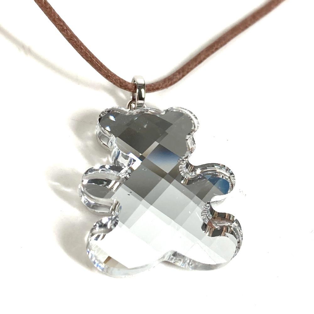 SWAROVSKI 878446 Accessories Teddy Mini Pendant Teddy Bear Necklace