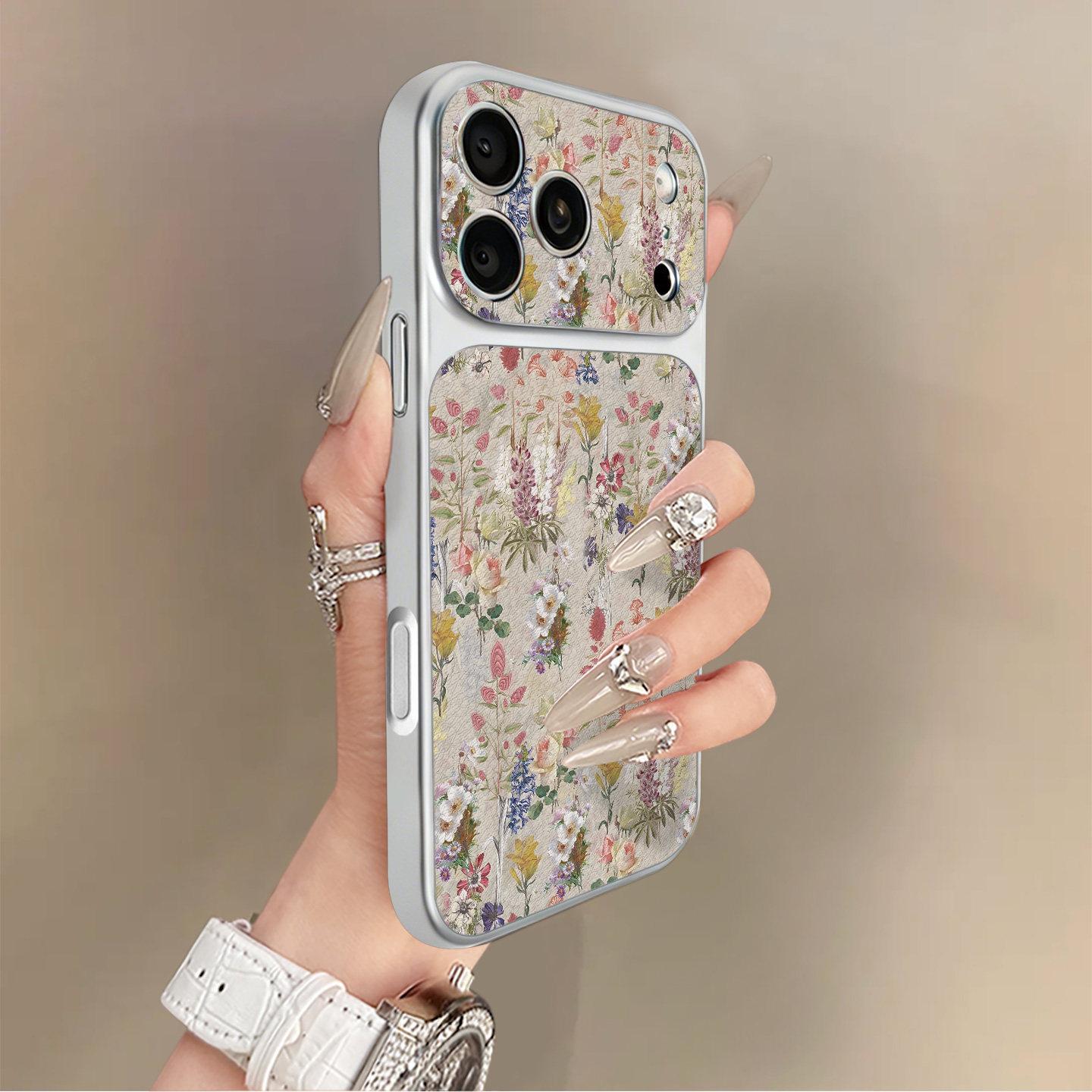 

Applicable to iPhone17promax mobile phone case everywhere, Apple s new niche leather case apple 17promax