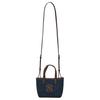MLB New York Yankees Classic Letter Embossed Adjustable Detachable Cotton Polyester Blend Satin Crossbody Tote Bag Mini Women Handbags 3ACRDM16N-50INS