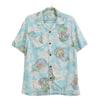 RRL Blue Cotton Camp Hawaiian Shirt Tops M Light blueUsed