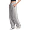 Adidas Originals Curved Pant Three Stripes Loose Fit Drawstring Tapered Knit Sports Pants Women pants KX7982