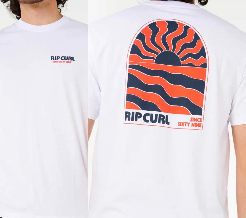 25 Summer New Surf Sunset T Rip Curl Men's Oversized Y2k Cotton Breathable High Quality Men's Top T-shirts Graphic T Shirts