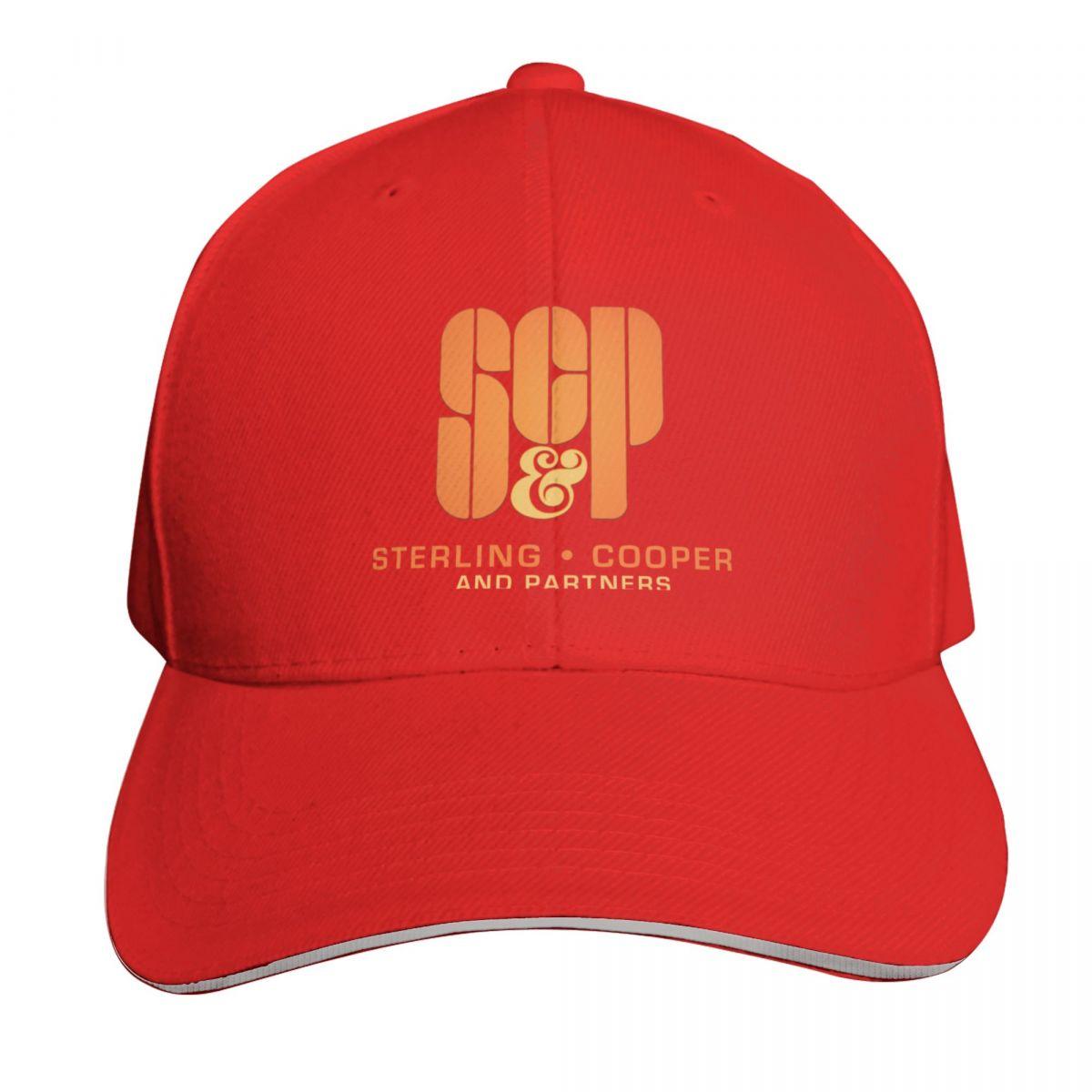 Mad Unisex Sterling Cooper and Partners Classic TV Baseball Cap Wild Ball Hat Custom Cap Anime Women Unisexs