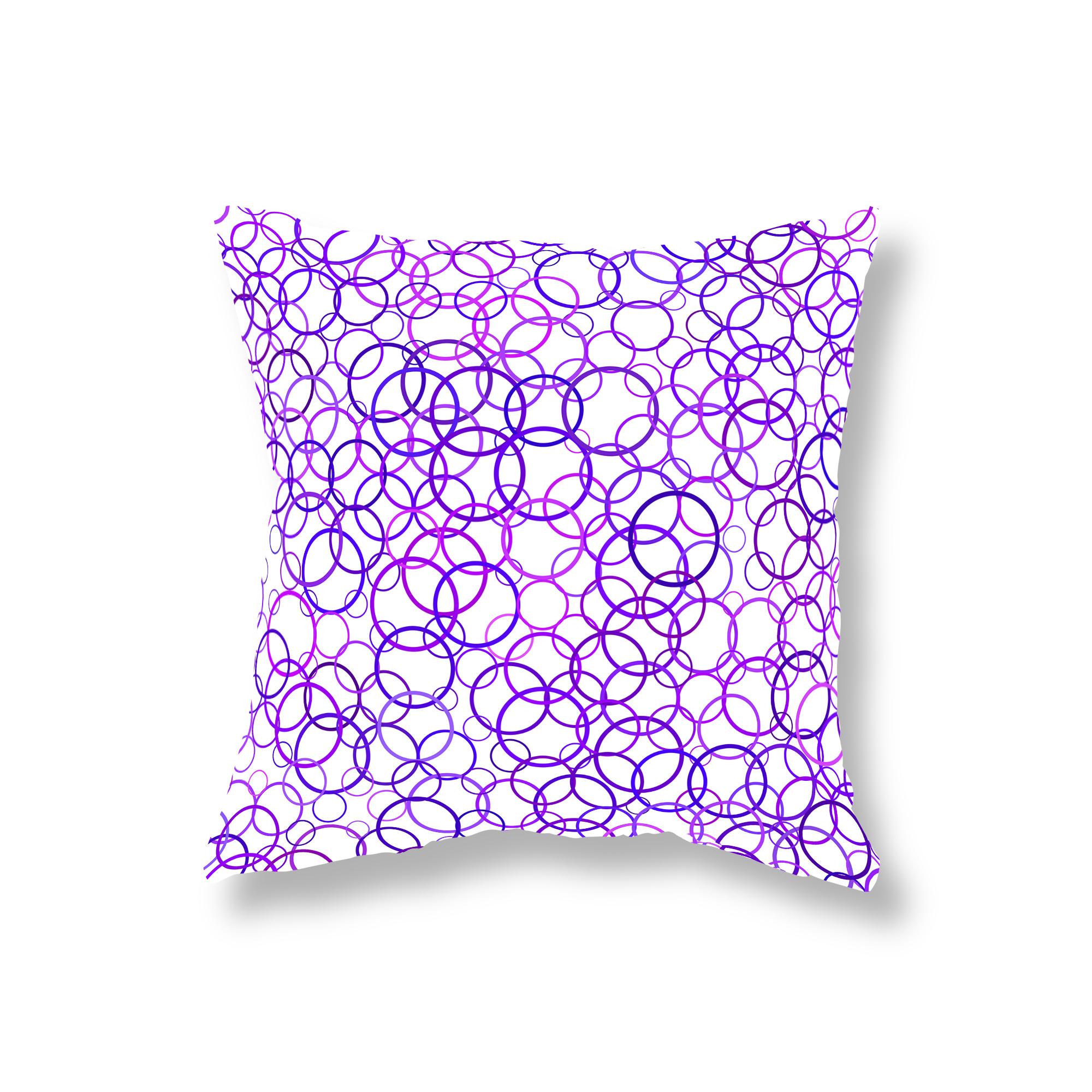 Простая красочная наволочка с геометрическим рисунком, украшение для дивана, прикроватная тумбочка для офиса, игрового стула, наволочка для домашнего декора, наволочка 40x40cm