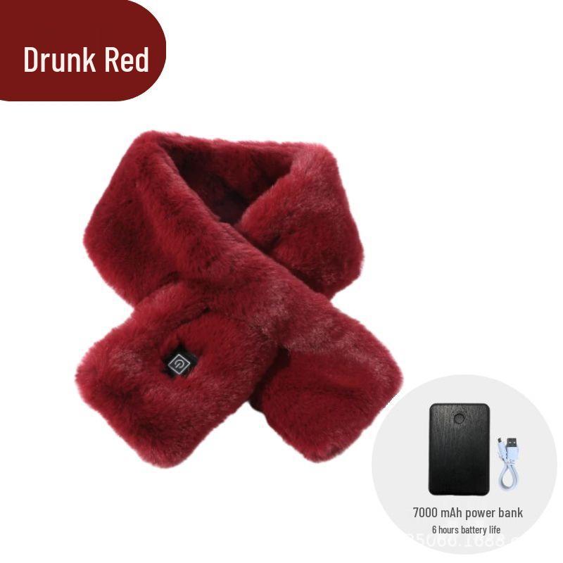 Graphen Beheizter Schal - Kälteschutz USB Elektrischer Nackenwärmer