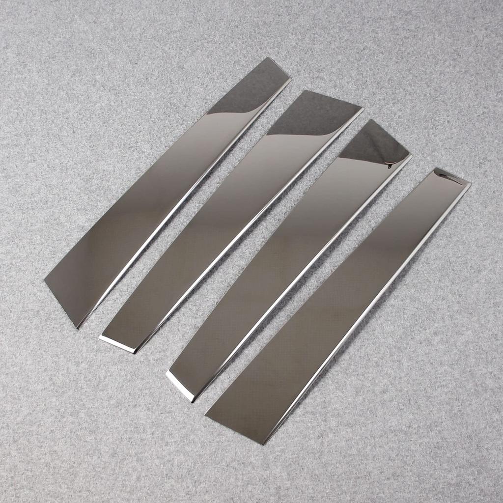 RUIQ Toyota Corolla Cross Extérieur Acier Inoxydable Ensemble Complet Garniture Cadre de Fenêtre Montant Conçu Exclusif pour la Toyota Corolla Cross