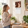 Coated Paper Wall Calendar Guinea Pig 2027, 12-Month Cute Pet Planner with Spiral Full Year Date Organizer Binding, Thick for Home Office, Gift Lovers