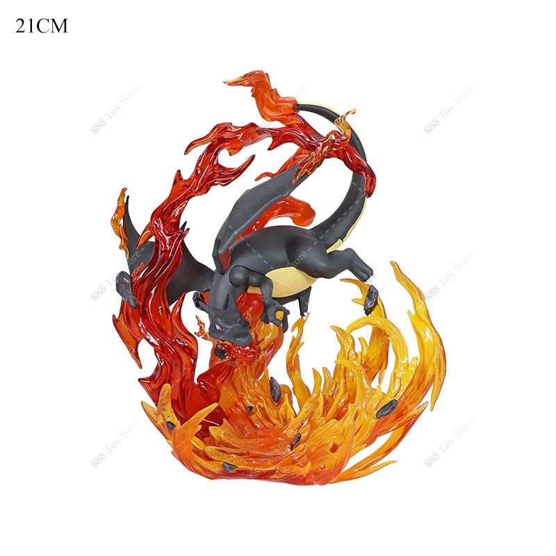Action Model  Gk Charizard Figures 120 Amazing Museum Collectible Dolls Pvc Anime Figure Shiny Charizard Statue Gifts