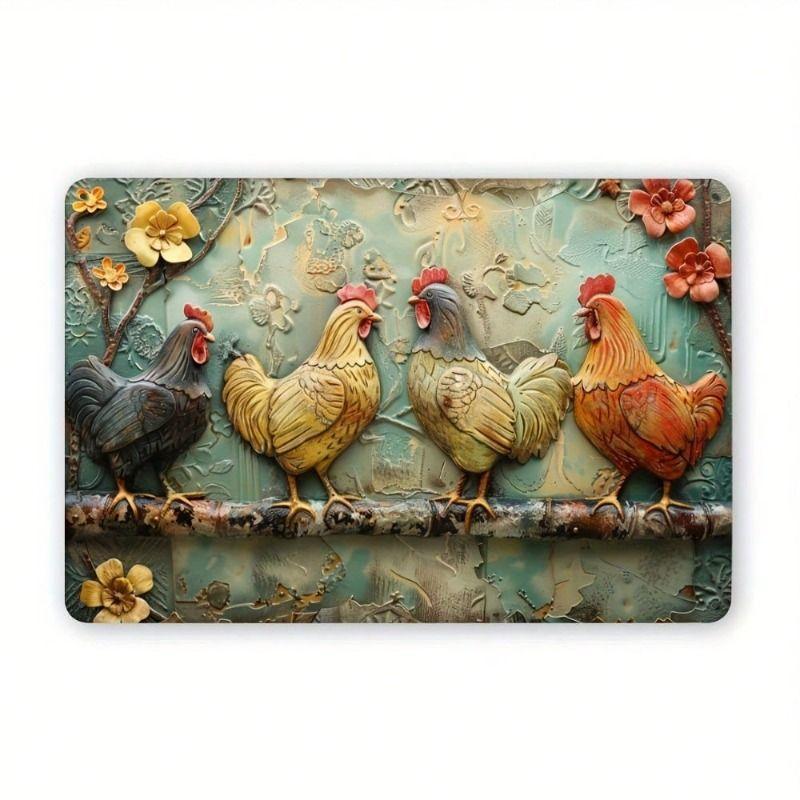 Vintage Style Metal Decorative Painting for Bars Cafes Garages