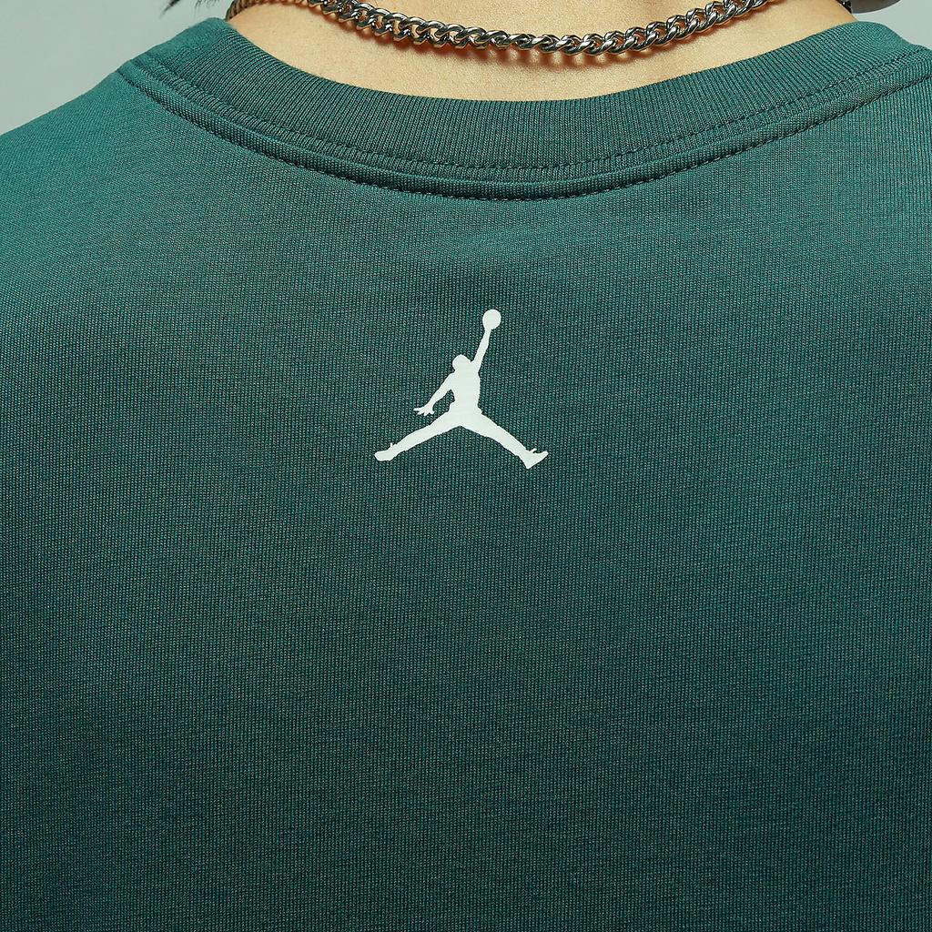 Jordan Jumpman MVP Soft And Comfortable Casual Sports Short-Sleeved T-Shirt Men Tops Oxidized-Green FZ1920-366