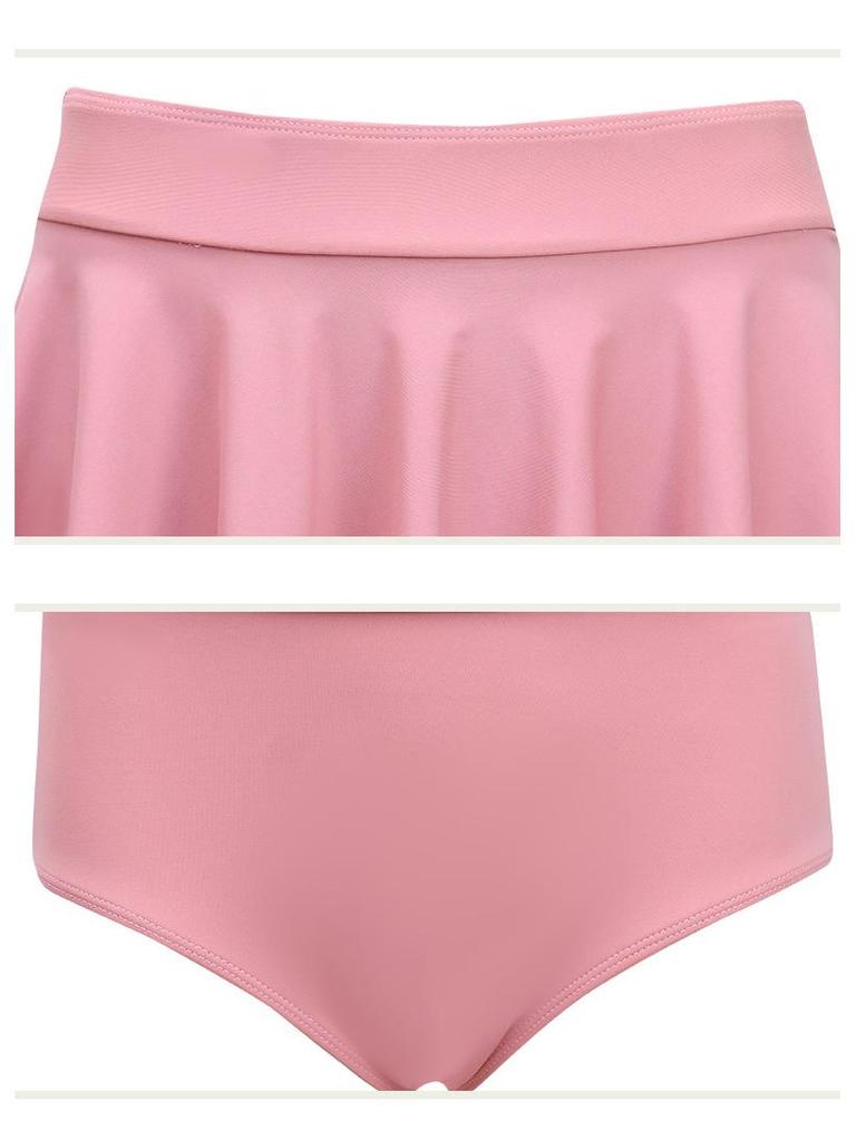 Women's 2023 Summer Boyleg Skirt Swimsuit - Conservative, Slimming Tummy Control Swimwear for Pool