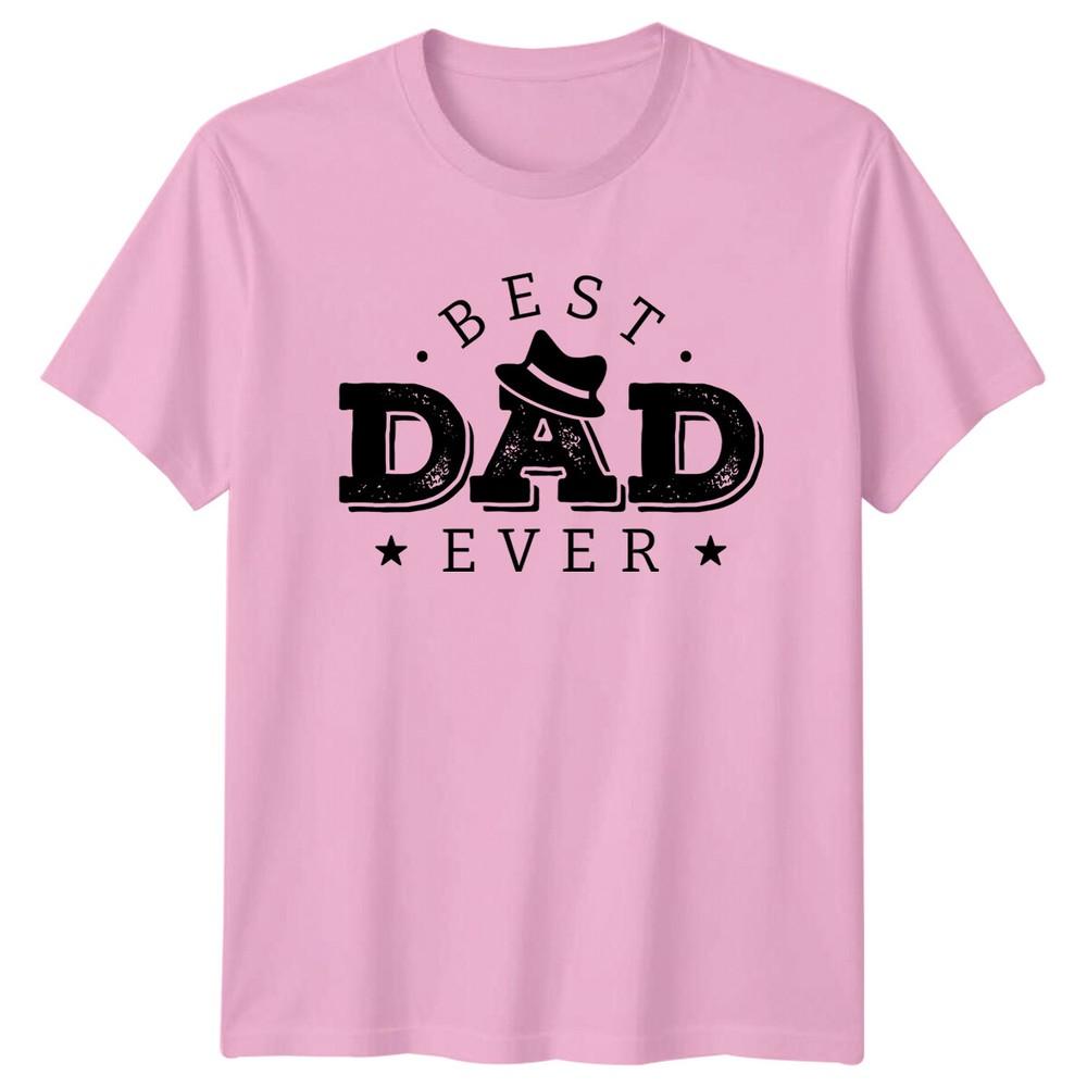Best Dad Ever Hat Graphic Fathers Day TShirt