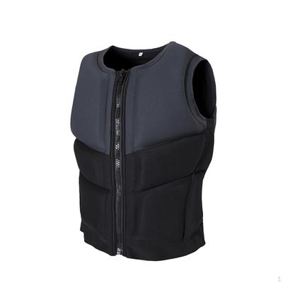 Life Vest Portable Zipper Lightweight Jacket for Ski Swimming Surfing