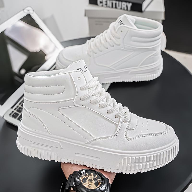 

Осень и зима в основном продвигают новые высокие толстые туфли большого размера для пар, модные туфли 35-46 43 белый