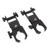 2 Pcs UTV Drive Belt Holder Adjustable Mounting Clamp Steel Universal Belt Mount for 1.52 Inch