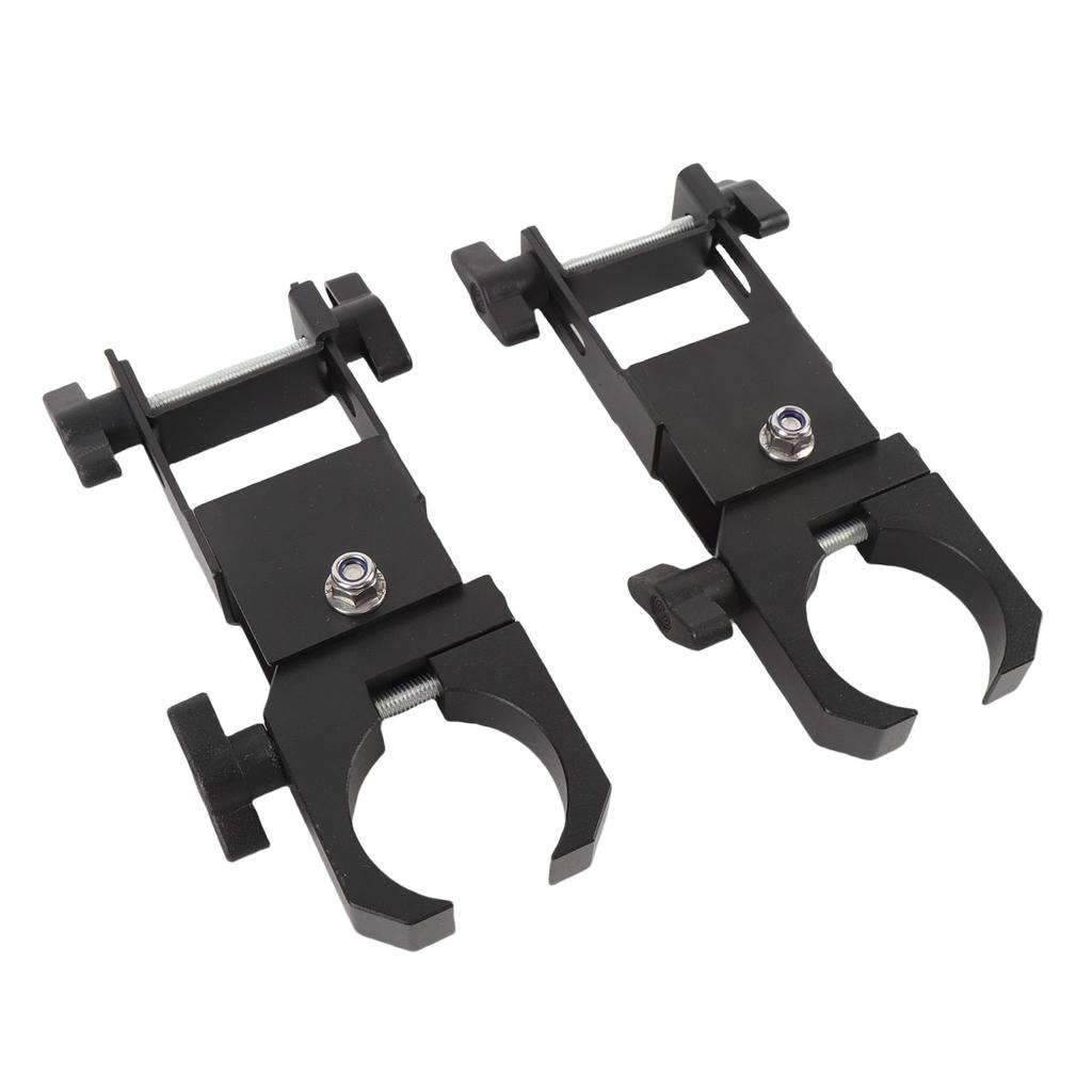 2 Pcs UTV Drive Belt Holder Adjustable Mounting Clamp Steel Universal Belt Mount for 1.52 Inch