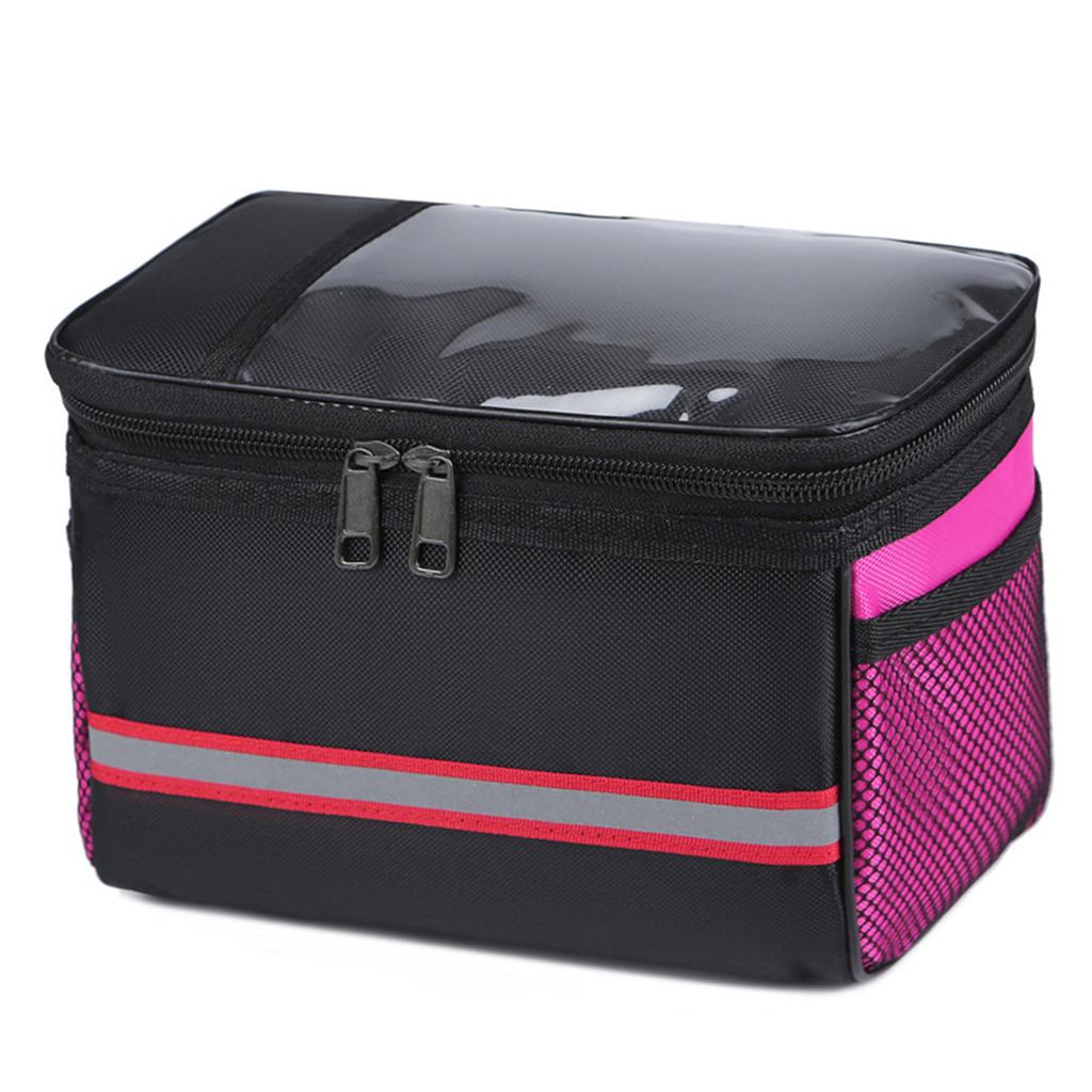 Large Bicycles Front Storage Pouch Bicycles Handlebar Bag Bike Frame Pannier Pouch for Road Bike Cycling Travel