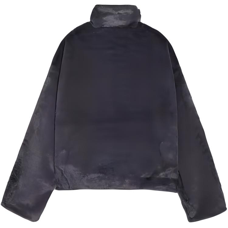 Puma Stand Collar Full Zip Comfortable Warm Breathable Long Sleeve Jacket Women Jacket Gray 626517-69