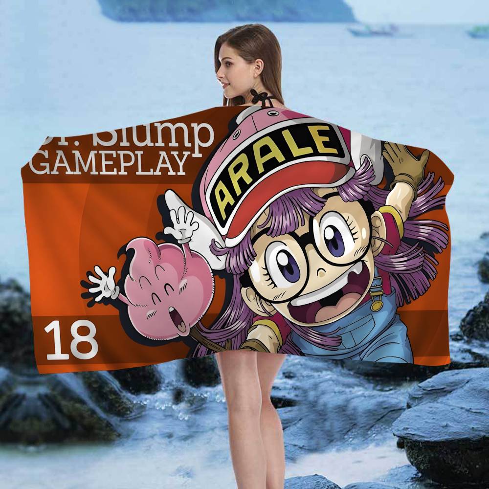 Dr S-Slump Anmie Big Microfiber Beach Towels Quick Dry Towel Sand Beach Towels Pool Towel for Travel Swim Pool Yoga
