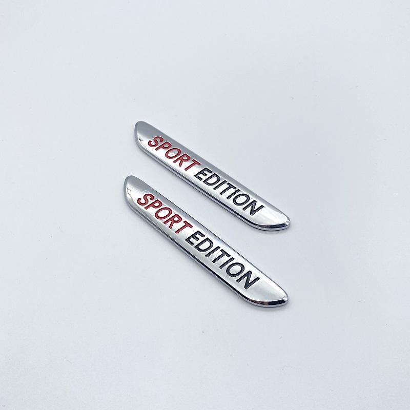 SPORT EDITION NIGHT EDITION Prime Edition Blade Top ABS Emblem for Mercedes Benz Car Fender Side Badge Logo Sticker Glossy Black BH1