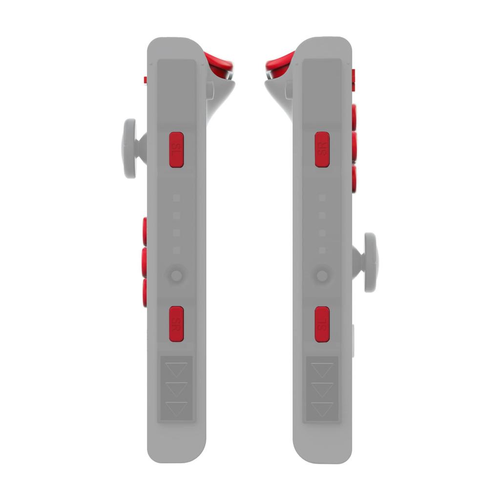Kit di Ricambio eXtremeRate per Include ABXY Home e Pulsante Completo Include e custodia di ricambio non Joy-Con Switch, D-pad, SR, SL, L, R, ZR, ZL, +