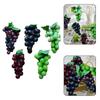Blueberries Artificial Grapes Harmless Home Decor Miniature