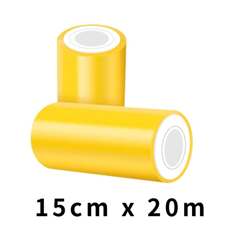 

Double-Sided Sticky Insect Tape For Fruit Trees Yellow Stripe For Greenhouses Insect Control Insect Attraction as the picture