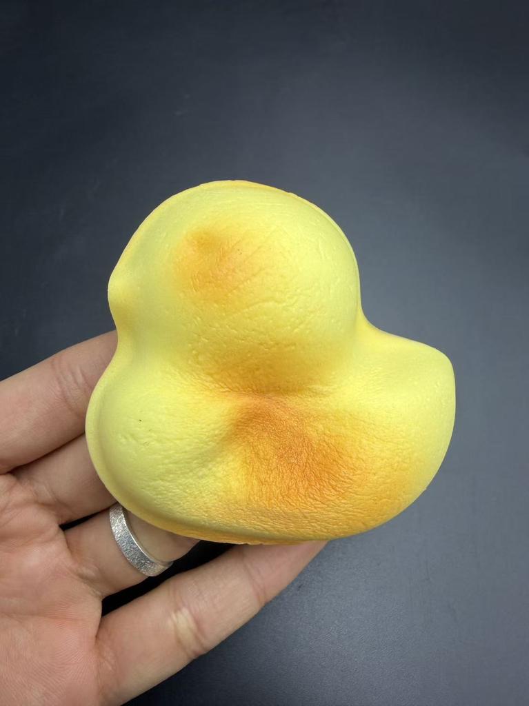 1 sztuka Symulacja Chleba Serowego Squishy, Design do Ssania Palców, Miękka Sensoryczna Zabawka do Ściskania dla Koncentracji i Codziennego Redukowania Stresu