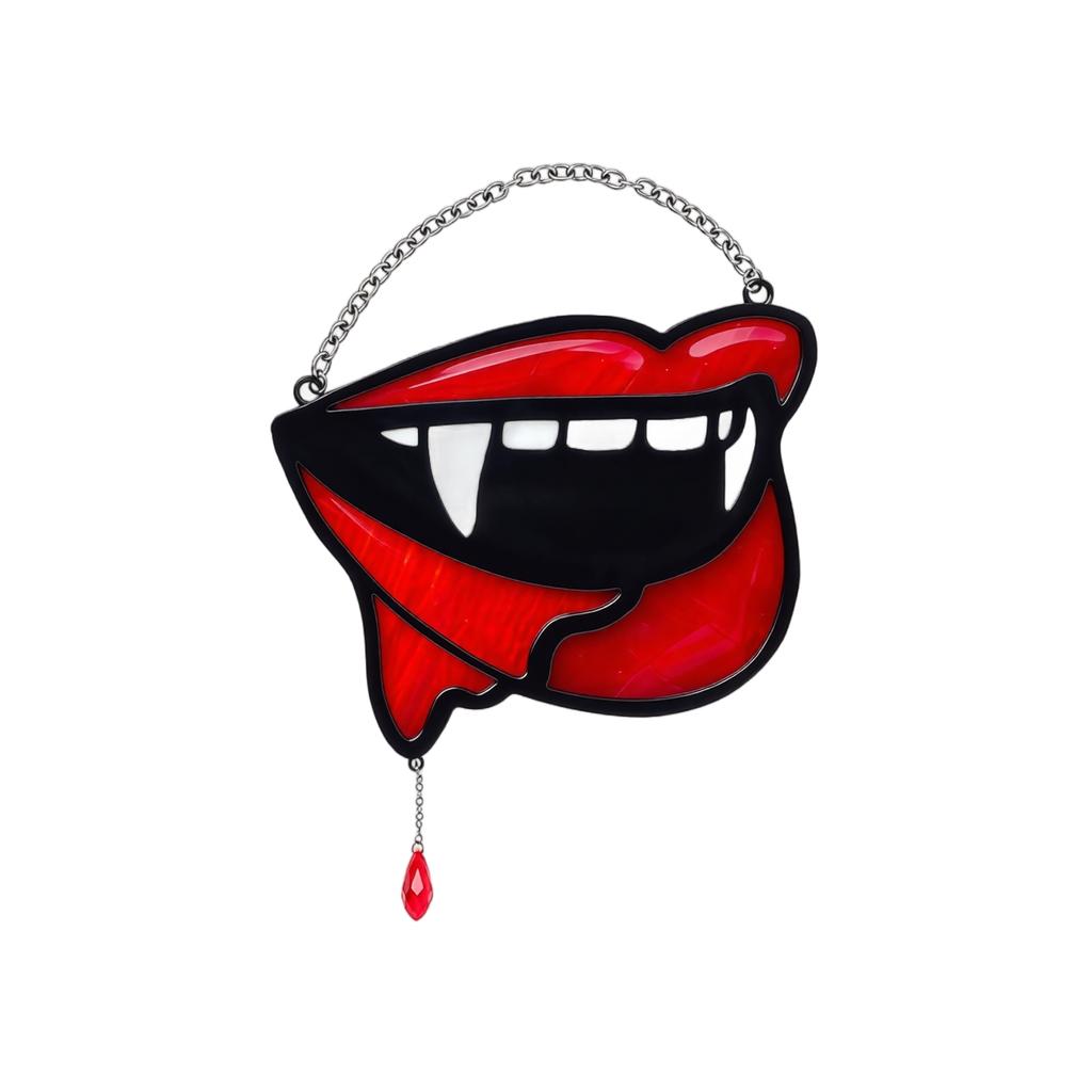 Halloween 2D Acrylic Pendant Ornament for Party Decoration and Home Decor
