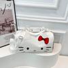 HelloKitty Cartoon Cute Big Bag Shoulder Bow Hello Kitty Portable Fitness Bag Messenger Travel Bag