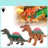 Interactive Electric Dinosaur Toy Set For Boys With Glowing Features For Engaging Playtime