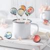 100Pcs White Paper Lollipop Sticks Candy Making Stick Cake Pop Supplies Candy DIY Sticks Cake Pop Supplies Sugar DIY Bars